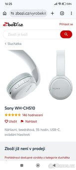 bluetooth sluchátka sony - 2