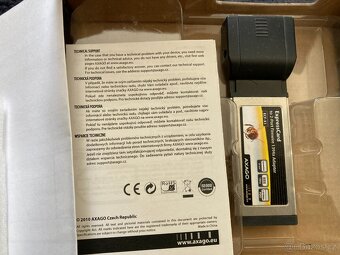 AXAGO - ECF-X1 ExpressCard/34 adapter 2x 1394a - 2