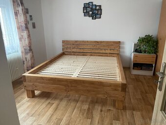 Postel z masivu 160x200 - 2