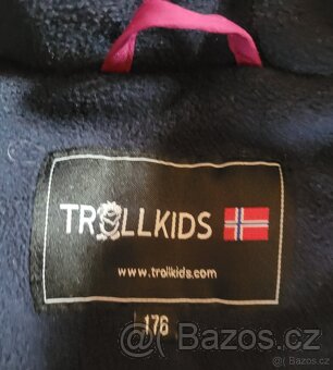 Kombinéza Hallingdal Snowsuit Trollkids - 2