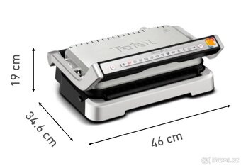 Tefal OptiGril 4v1XL Chytrý elektrický gril/trouba - 2