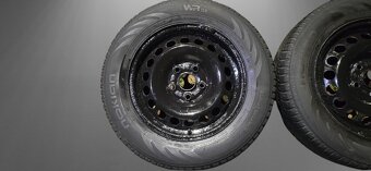 15" disky se zimními pneu 195/65/15, 5x110, ET43 - pošlu - 2