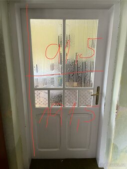 Staré dekorativní interiérové dveře - 2