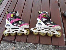 In-line brusle Barbie velikost 33 - 37 - 2
