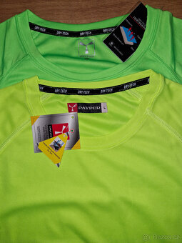 2 ks funkční neonové sportovní tričko nové vel.L - 2