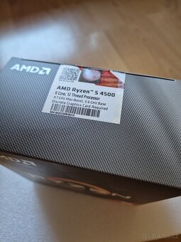 AMD Ryzen 5 4500 - CPU, nový, nepoužitý, zabalený - 2