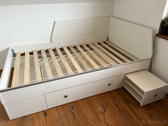 Dětská postel 200x120+ zdarma skřínka s šuplíky - 2