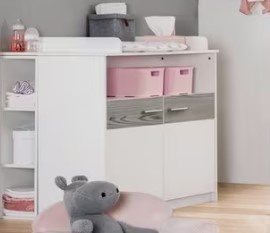 Dětská postýlka a přebalovaci komoda - 2