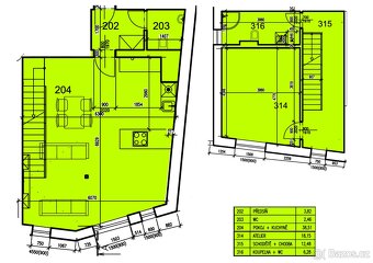 Prodej bytu 2,5+kk v centru Poděbrad, 82 m2, parkov., komora - 2