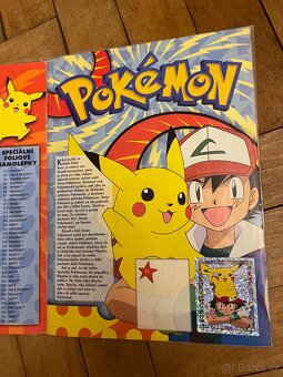 Pokemon album na samolepky - 2