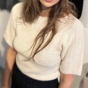 Handmade alpaka svetrové triko PC 120 eur - 2