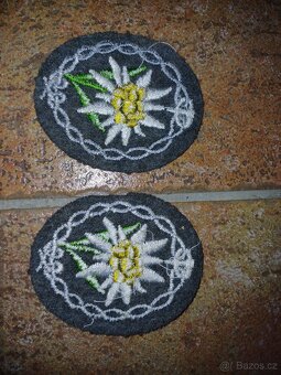 Prodam nemecku protez edelweiss wehrmacht  WWII - 2