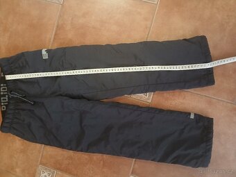 Zateplené kalhoty vel. 128 - 2