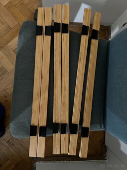 VISBÄCK – sada na zavěšení plakátu, bambus, 61 cm - 2