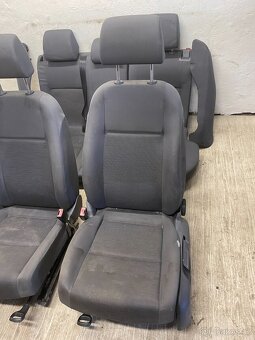 VW GOLF 5 2003-2008 - SEDAČKY VÝŠKOVĚ STAVITELNÉ S AIRBAGEM - 2