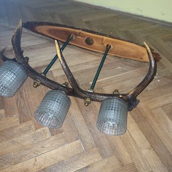 Lustr z paroží, Lampičky - 2