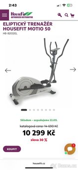 Eliptický trenažer HOUSEFIT - 2