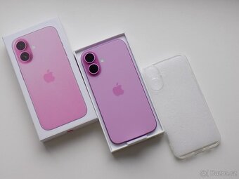 APPLE iPhone 16 128GB Růžový - ZÁRUKA 12 MĚSÍCŮ - JAKO NOVÝ - 2