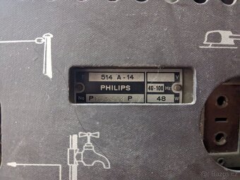 Lampové rádio Philips 514A - 2
