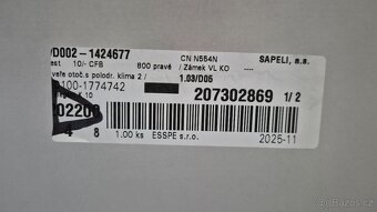 Dveře interiérové 80 x 210 Leve a prave - 2