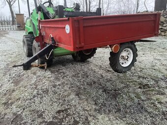 Prodám originál vlek za malotraktor MT-8 mini - 2