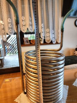 Nerezová spirála - výměník tepla - 2