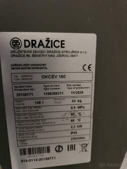 Bojler Dražice OKCEV 160 - 2