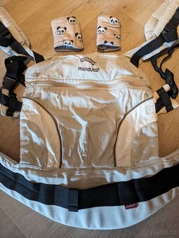 Manduca + softshellová ochranná kapsa + slintáčky - 2