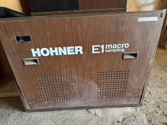 Varhany Hohner E1 macro sampling - 2