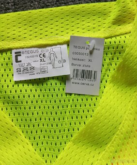 Pracovní triko výstražné nové - 2