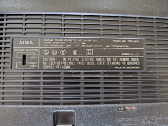 Kazetorádio AIWA TPR-180E - 2