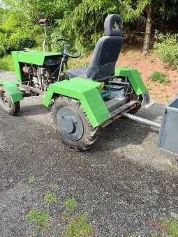 Malotraktor domácí výroby - 2
