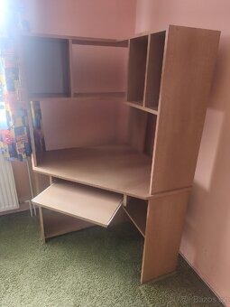 Rohový PC stůl - 2
