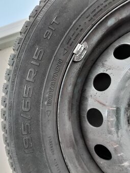 Nokian 195/65/15 M+S včetně disku - 2