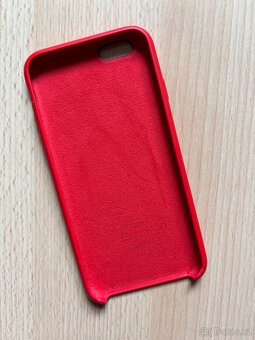 iPhone 6 červené pouzdro orig. - 2