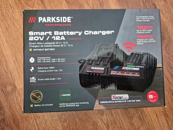 Smart Rychlonabíječka Parkside nová - 2