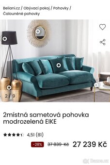 Pohovka v Boho stylu - 2