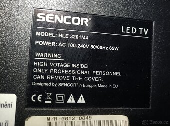 Prodám led televize 82cm - 2