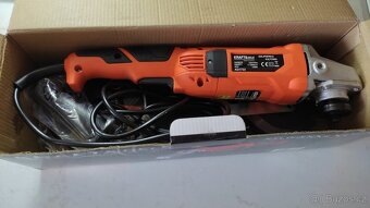 Elektrická úhlová bruska s regulací otáček 1300W 125mm, Kraf - 2