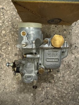 WEBER 30ICF karburátor nový nikdy nenamontovaný originál - 2