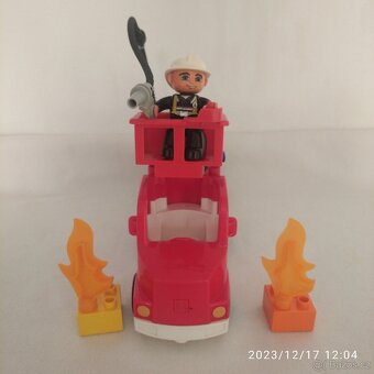 Lego duplo 5682 hasičské auto, hasiči - 2