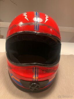 Retro motocyklová přilba - 2