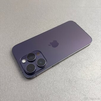 iPhone 14 Pro 256GB deep purple, jako nový bez škrábance - 2