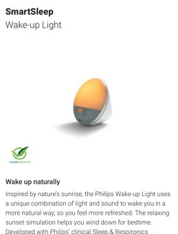 Philips Smart wake up / radio, alarm - 2