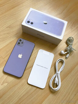 ‼️ iPhone 11 128GB Fialový / KRÁSNÝ TELEFON ‼️ - 2