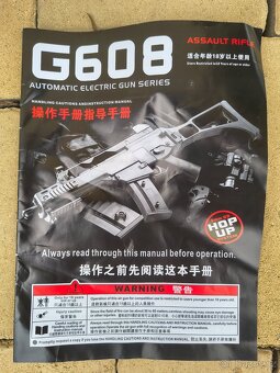 Airsoft G608 a AK47 J.G. Works - 2
