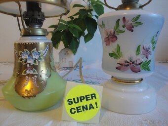 dvě nádherné Retro lampičky ve stylu petrolejové - 2
