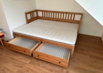 Rozkládací postel Ikea Hemnes - 2