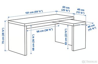 Stůl Ikea Malm - 2