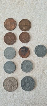Sběratelské mince od roku 1921 - 2
